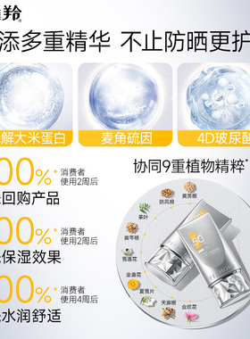 百雀羚防晒隔离遮瑕三合一