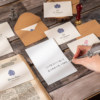 Retro Literary Cards for Holidays and Birthdays Multi-purpose