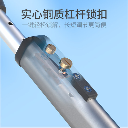 医用型拐杖年轻人骨折康复走路行走双拐辅助神器专用防滑垫腋下拐 - 图0