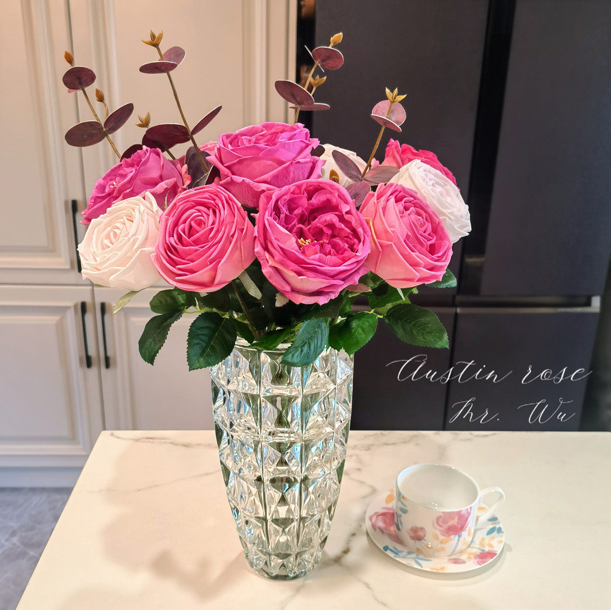 高档玫瑰花仿真花手感保湿奥斯汀花束客厅干花束装饰轻奢家居摆设,淘宝优惠券,粉丝福利购,淘宝优惠卷