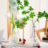 Творческая простота стеклянная ваза ретро гидравлические зеленые цветы сушеные цветы и цветы, цветы и цветы, ins indpool гостиная украшения