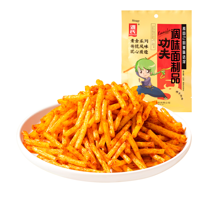 源氏功夫辣条麻辣小零食解馋儿时怀旧小时候老式小吃休闲食品 - 图3