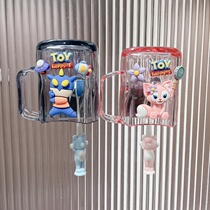 Childrens toothbrush shelve Princess toothbrushing cup cute Ottmann gargling cup Sub-baby male and female child teeth cylinder teeth
