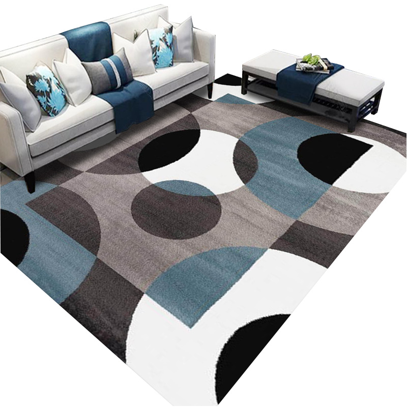 Geometric printing carpet living room floor mat blanket 地毯 - 图3