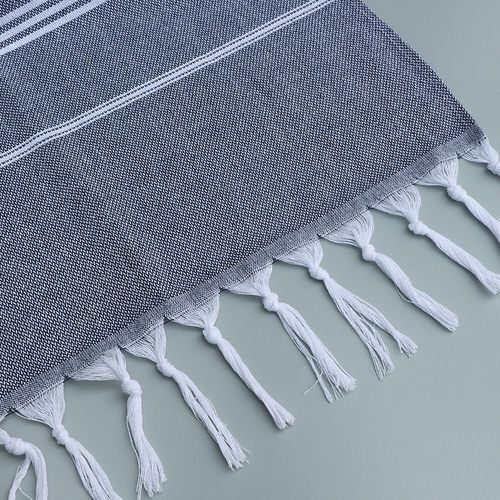 Sand-proof Tassel Turkish Striped Sauna Bath Beach Towel浴巾 - 图1