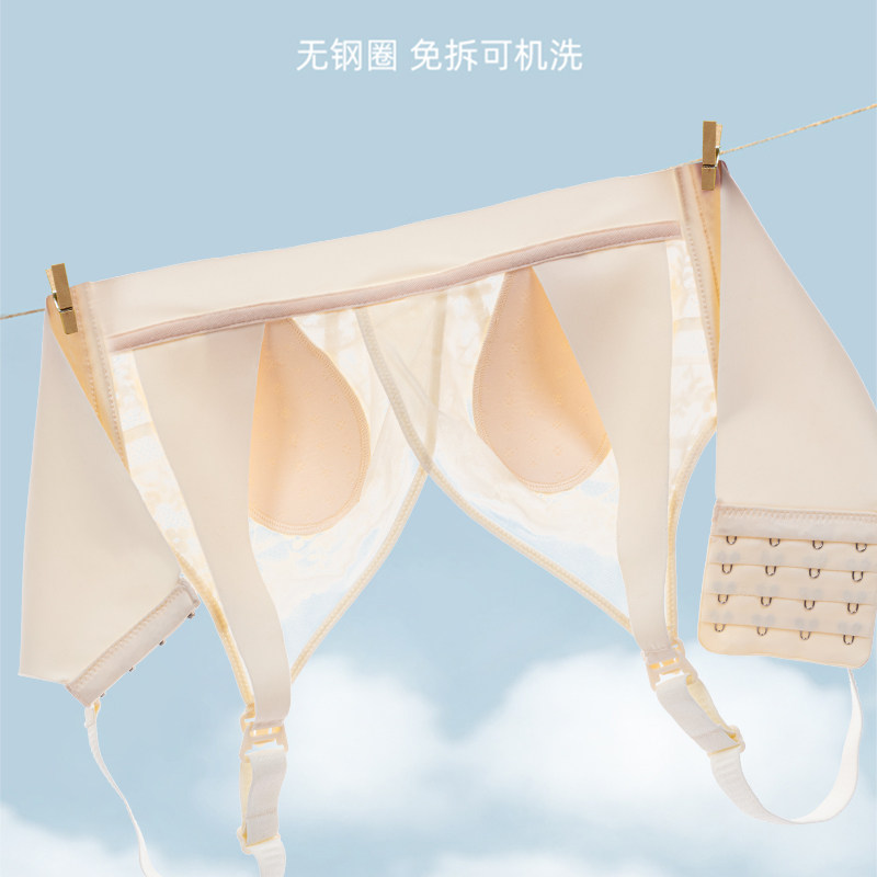 哺乳大胸显小夏季全罩杯聚拢内衣 芬也哺乳文胸