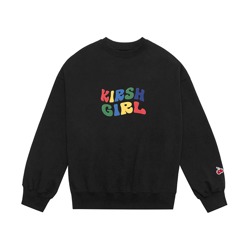 kirsh20秋冬大樱桃印花长袖卫衣 kirsh海外卫衣/绒衫