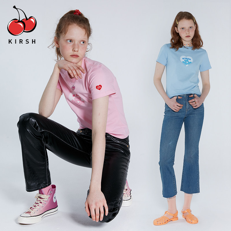 kirsh20年春夏大樱桃小熊同款t恤 kirsh海外T恤