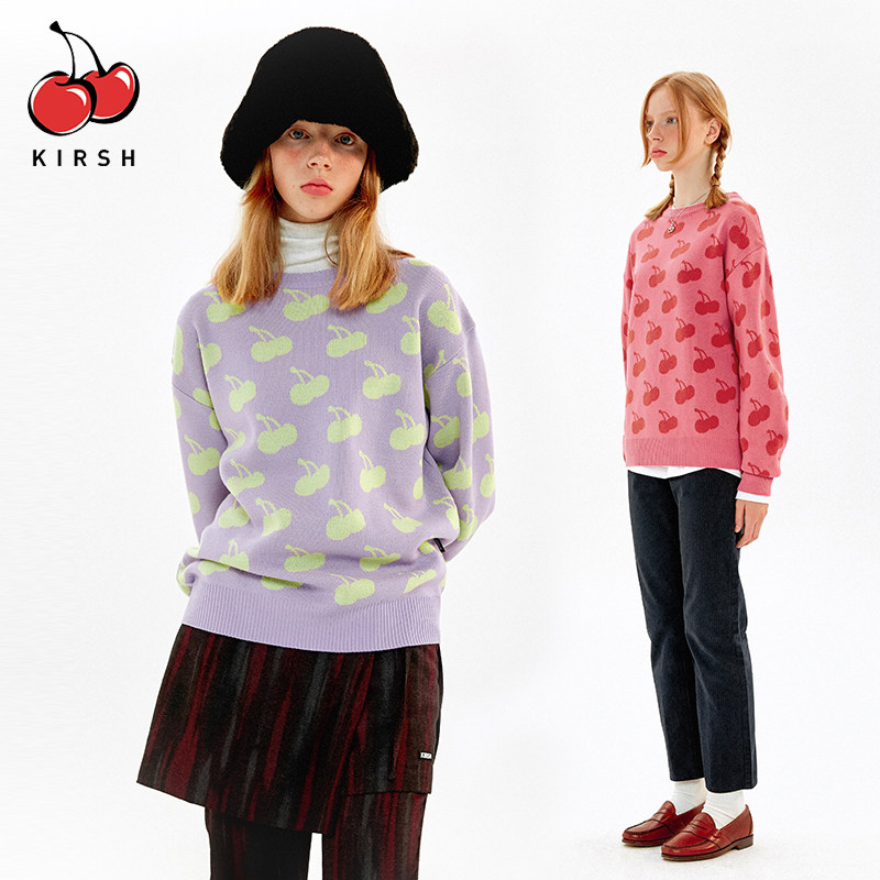 kirsh2020年秋冬新款经典logo毛衣 kirsh海外毛衣