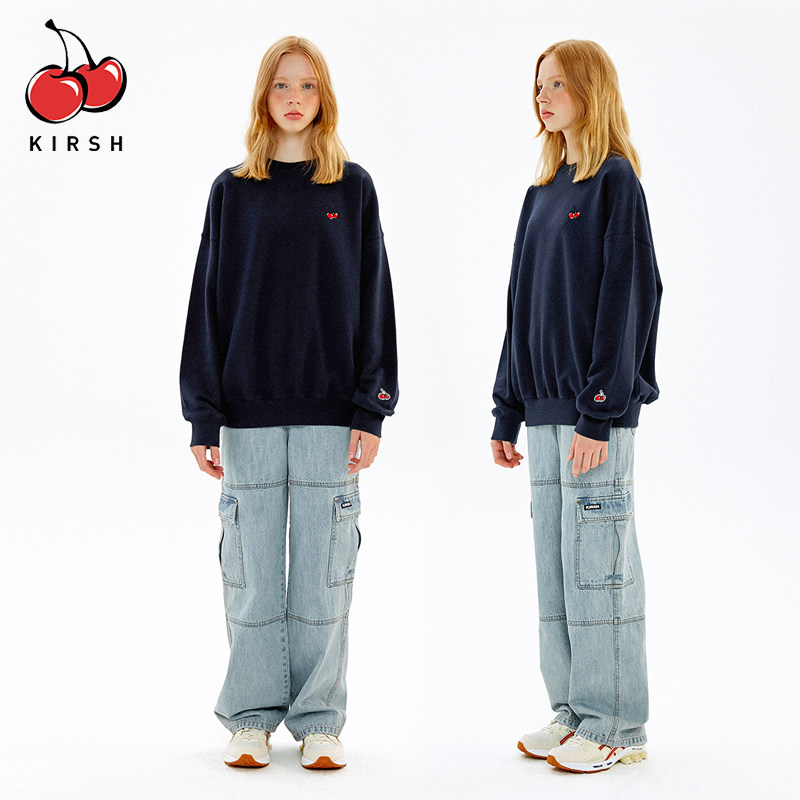 2020秋冬新款大樱桃logo可爱卫衣 kirsh海外卫衣/绒衫
