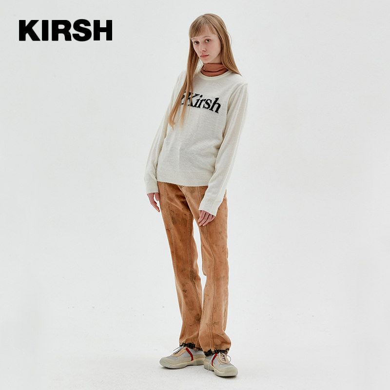 kirsh20年秋冬大樱桃针织长袖毛衣 kirsh海外毛针织衫