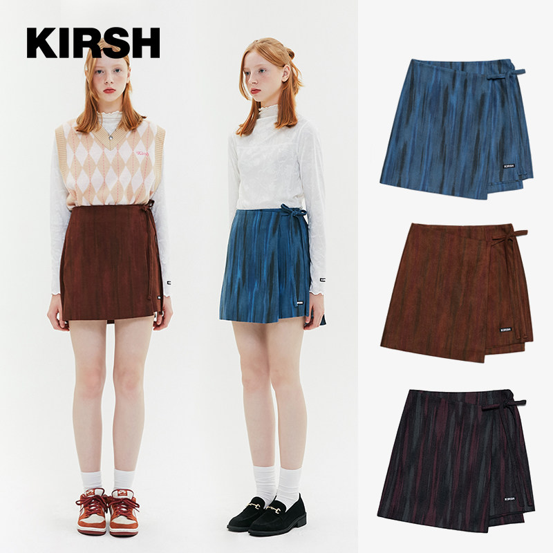 kirsh2020年秋冬新款大樱桃半身裙 kirsh海外半身裙