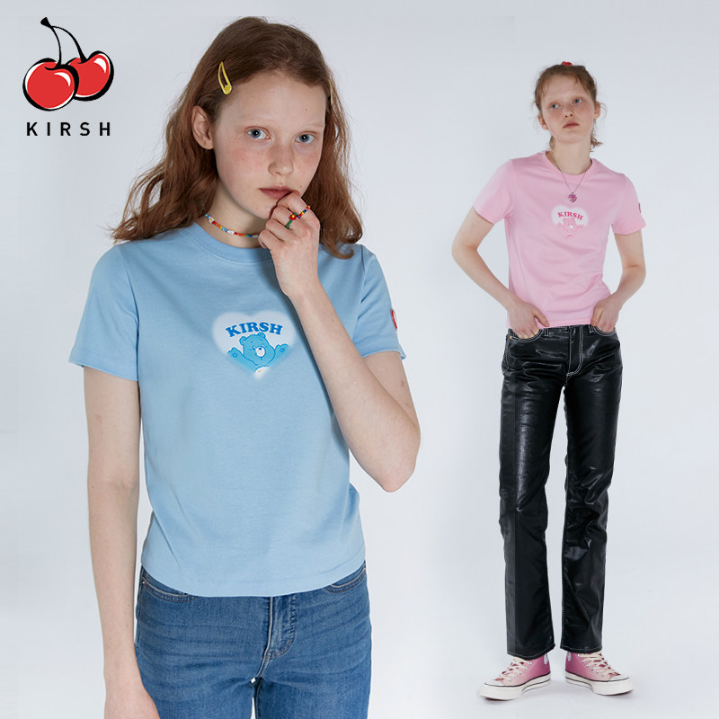 kirsh20年春夏大樱桃小熊同款t恤 kirsh海外T恤
