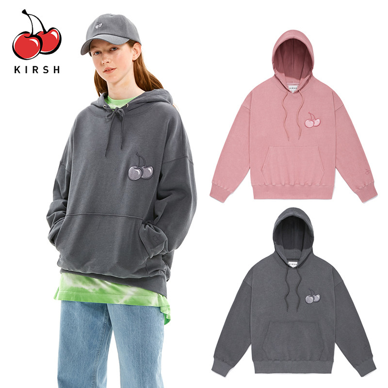 kirsh20年秋冬大樱桃宽松同款卫衣 kirsh海外卫衣/绒衫