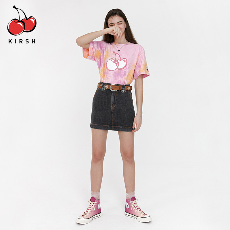kirsh2020年春夏新款大樱桃t恤 kirsh海外T恤