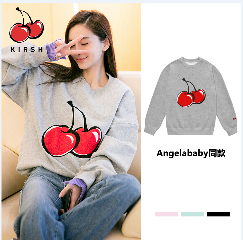 kirsh20年春新款angelababy卫衣 kirsh海外卫衣/绒衫
