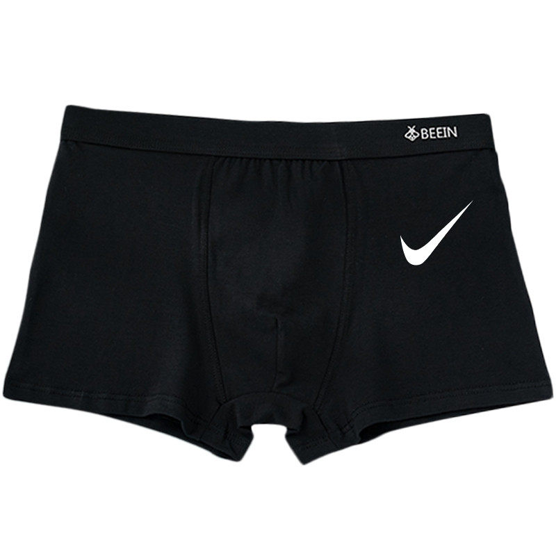 纯棉男士四角裤四角可爱骚气短裤 风唯晚内裤