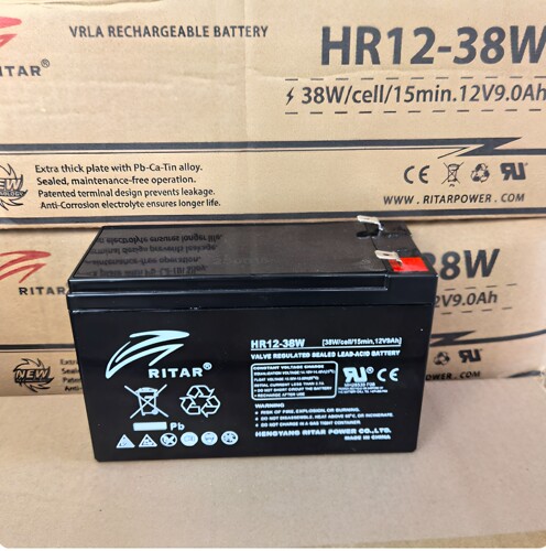 RITAR瑞达RT1270 1290 12120H 12V7AH3.2A5A9A12AH迅达电梯蓄电池 - 图2