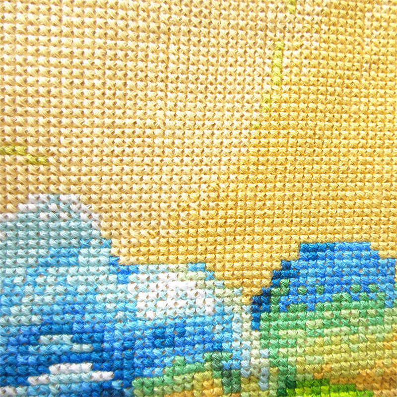 出售纯手工十字绣成品千里江山图大幅新款绣好的风景山水名画客厅,淘宝优惠券,粉丝福利购,淘宝优惠卷