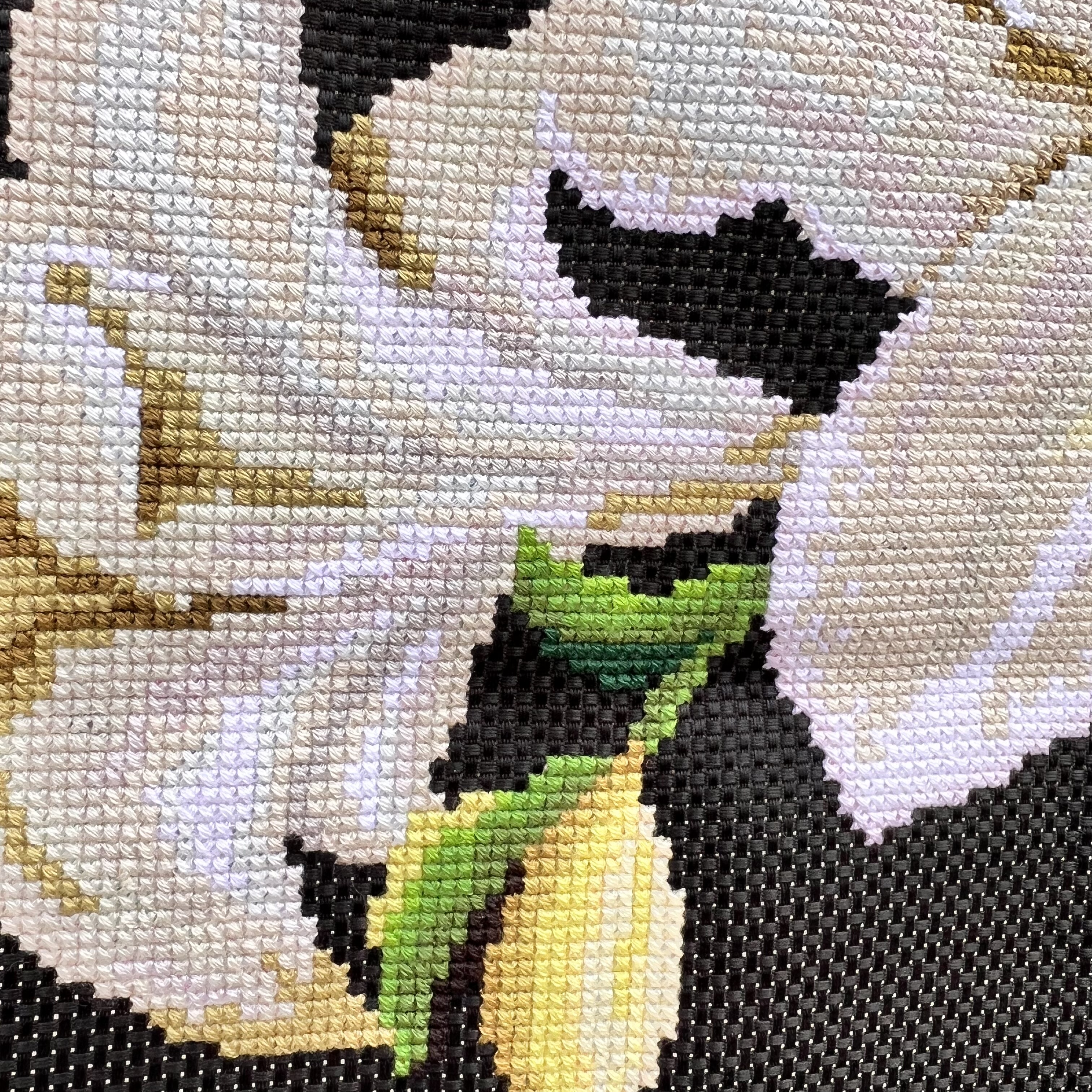 3D纯手工绣好的十字绣成品新款香水百合花瓶简约现代客厅走廊挂画,淘宝优惠券,粉丝福利购,淘宝优惠卷