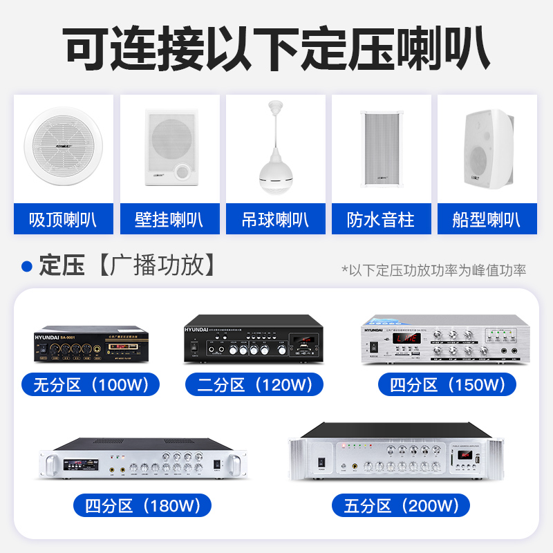 现代蓝牙功放机家用大功率专业音响音箱重低音HIFI家庭k歌放大器