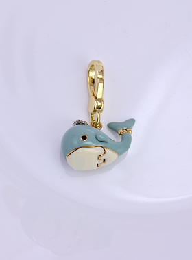 小海豚小动物甜美风吊坠挂坠项坠