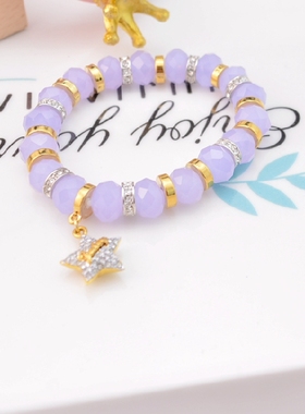 欧美风经典款弹力绳手环清仓特价