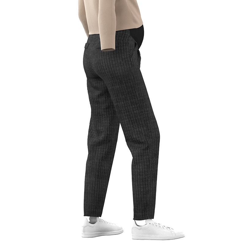 孕度秋装孕妇裤奶奶宽松显瘦哈伦裤 yumduvm孕度孕妇直筒裤