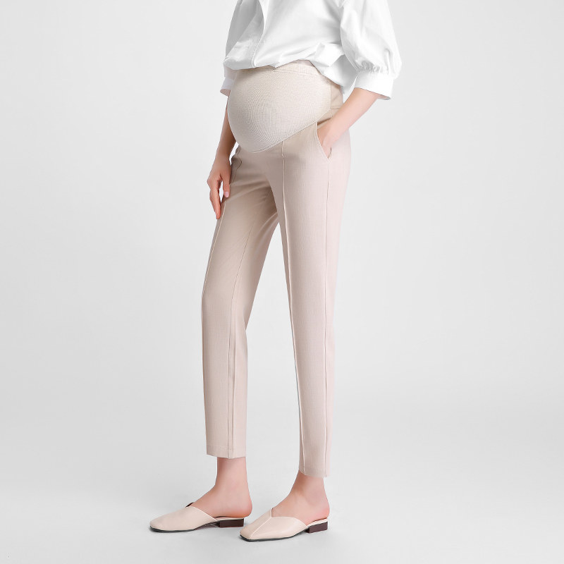 北欧孕度孕妇裤夏季宽松外穿裤子 yumduvm孕度孕妇直筒裤