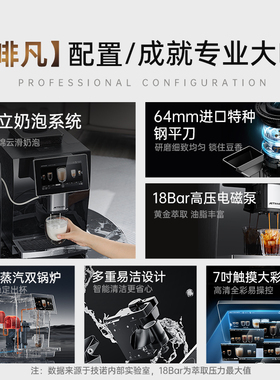 技诺JL15全自动咖啡机家用商用