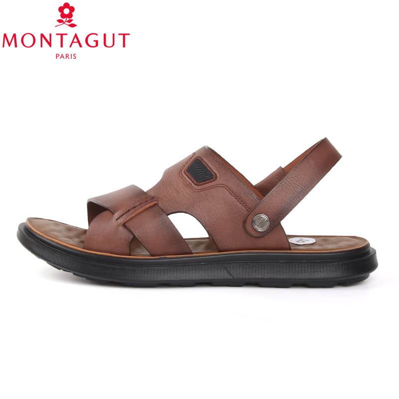 梦特娇男鞋2025夏季新款休闲百搭透气软底头层牛皮轻质大码皮鞋45,淘宝优惠券,粉丝福利购,淘宝优惠卷