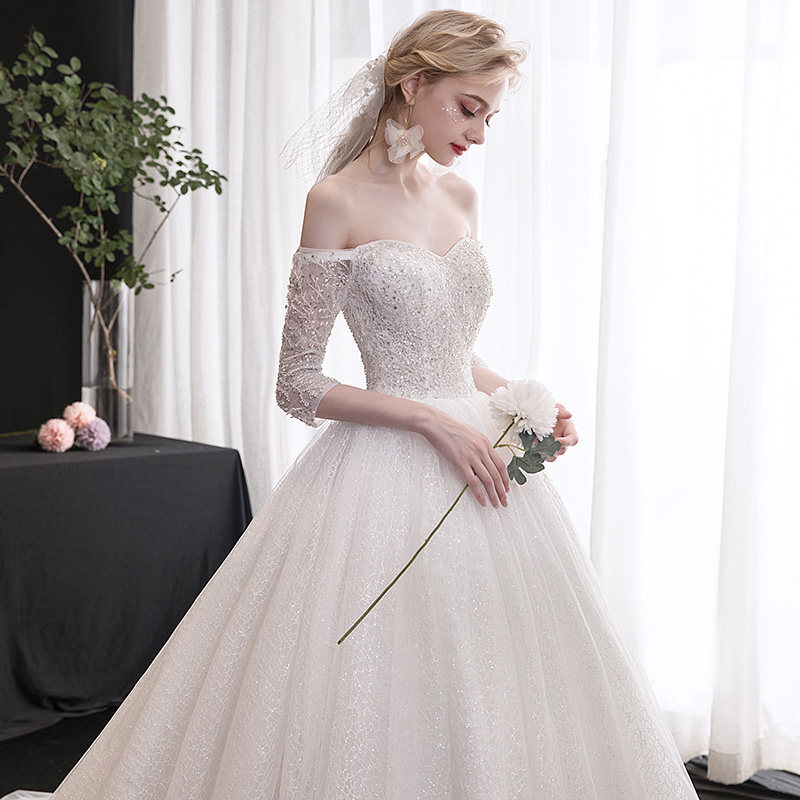 轻女2022新款新娘森系超仙梦幻婚纱 玖世新娘婚纱