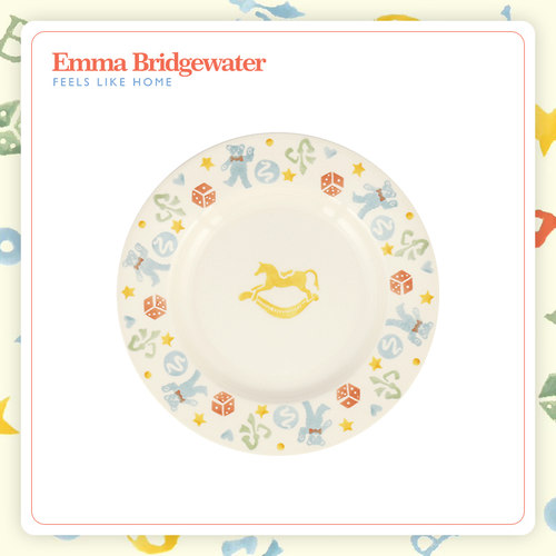 EmmaBridgewater陶瓷盘玩具盒8.5英寸釉下彩餐具盘子家用菜盘 - 图0