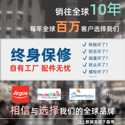KINGBO儿童安全门栏楼梯口护栏婴儿围栏免打孔防护栏宠物隔离栅栏 - 图3