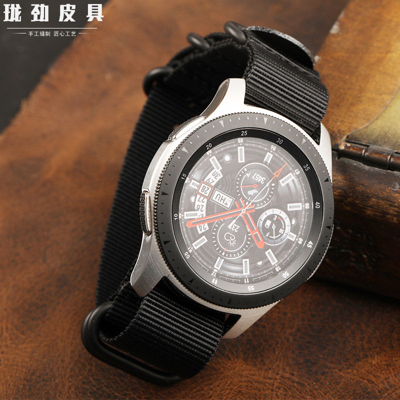 珑劲高强度尼龙表带适配精工带男表 珑劲皮具配件