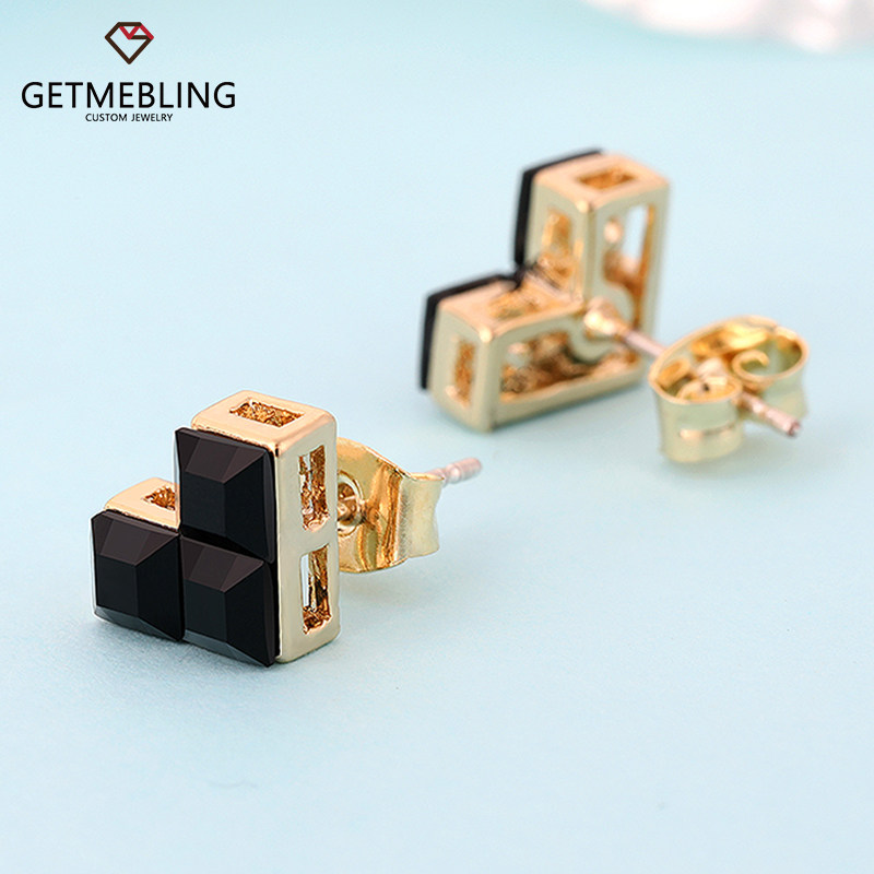 get me bling正品女925银针耳钉 GetMeBling海外耳钉