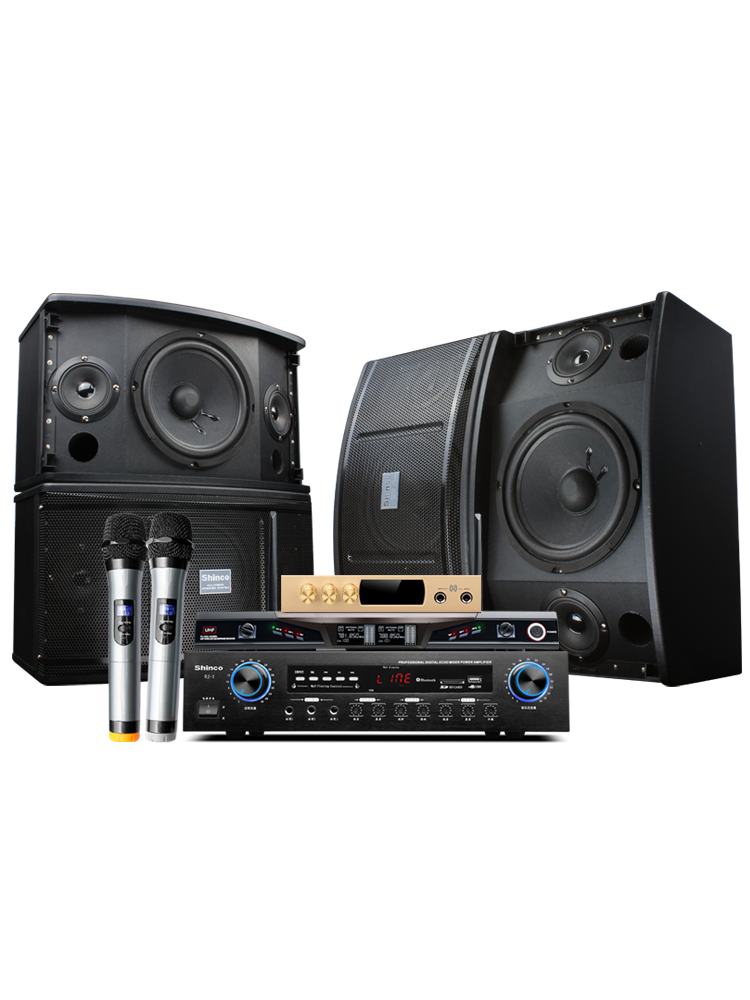 shinco /新科a21家庭ktv音响全套 新科宇乐创KTV/卡拉OK音箱