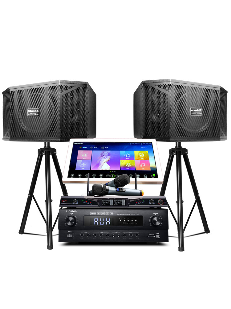 新科h2家庭ktv套装全套专业家用 新科宇乐创KTV/卡拉OK音箱