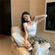 European and American small vest bottoming sleeveless suspender women's summer outerwear