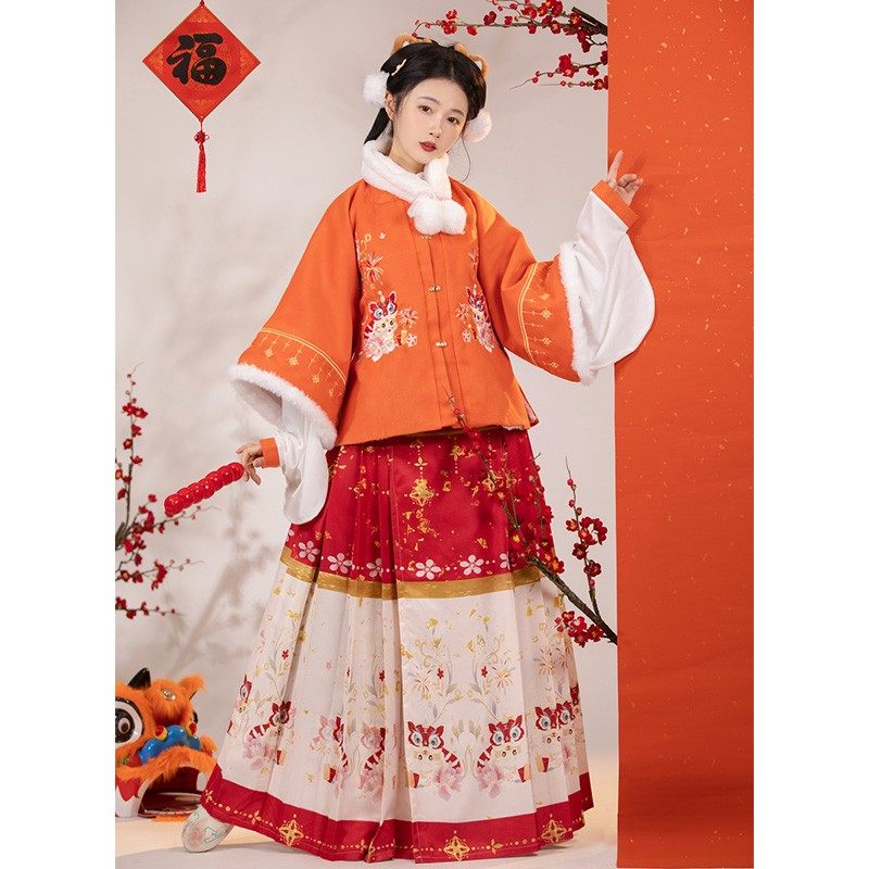 凰呈祥【虎迎新春】原创中国风汉服 凰呈祥汉服