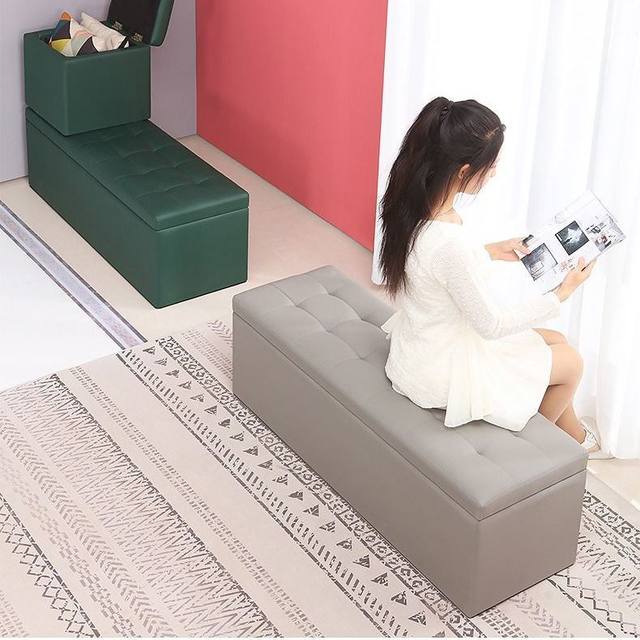 Long sofa stool clothing store fitting room