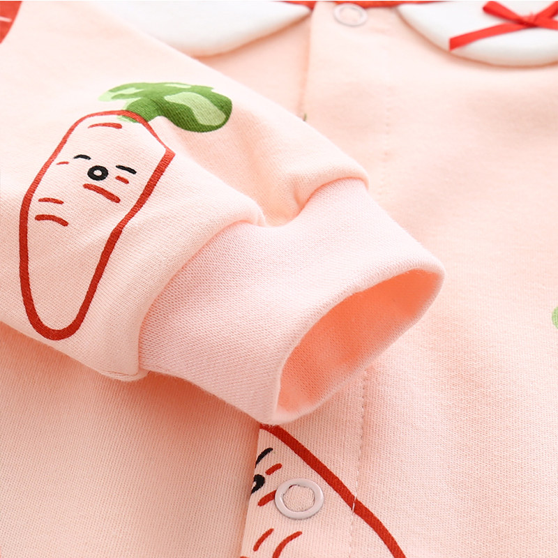 春秋装连体衣服新生儿女宝宝哈衣 善婴坊连身衣/爬服/哈衣