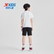 Xtep children's clothing boys summer suit short sleeve shorts polo shirt knitted children's sports set Chinese trend 2-piece set
