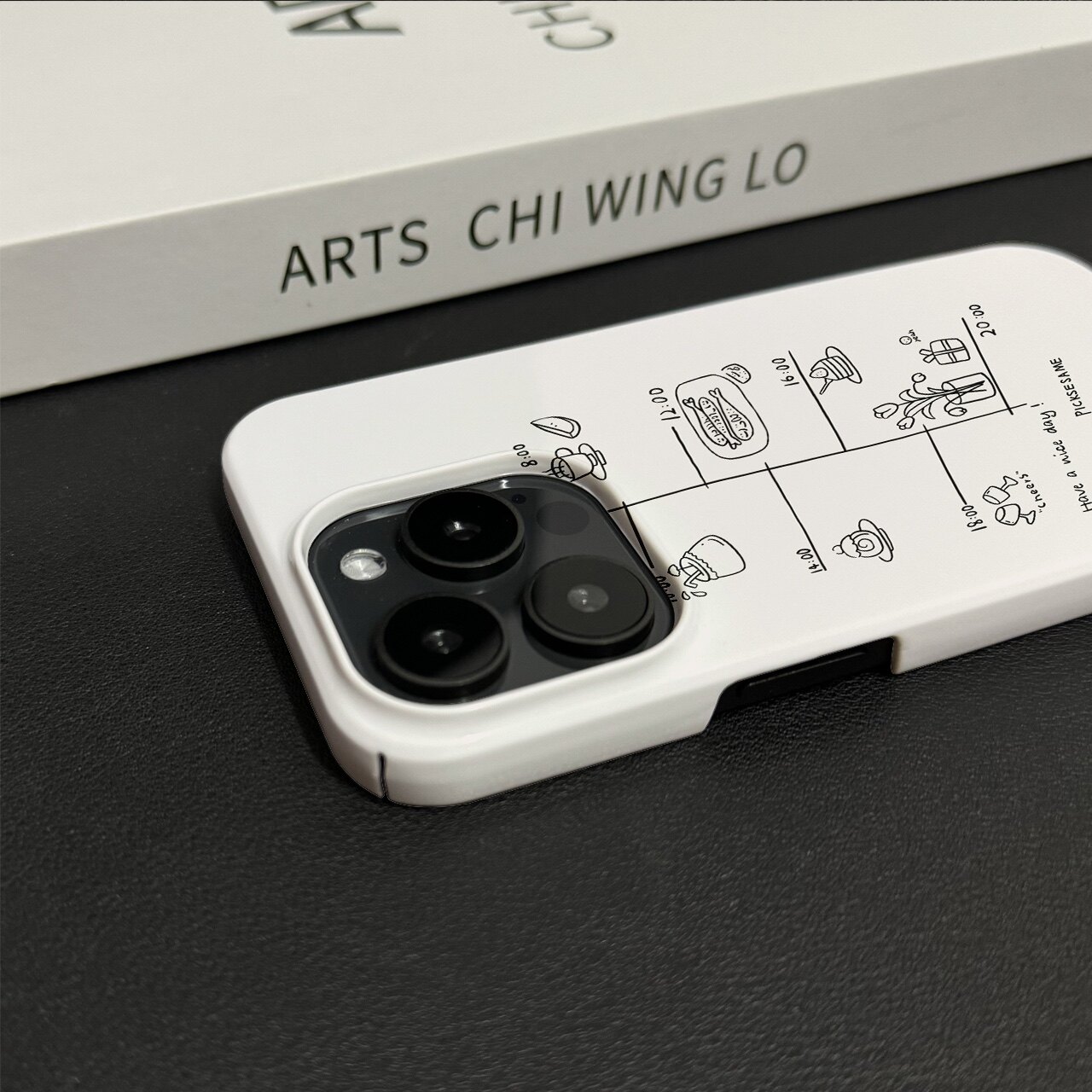 ins时间规划适用iPhone17promax手机壳华为mate80苹果16新款小米15红米k80硬壳OPPOReno15爆款卡通菲林软壳