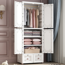 Double Door Open Children Wardrobe Baby Containing Cabinet Bedroom Home Male Girl Baby Clothes Small Closet Locker