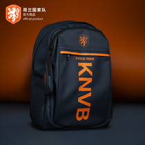 Official merchandise for the Dutch national team) Waterproof and anti-oil stain Large-capacity Deep Blue Shoulder Bag Sports Casual fans
