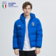 Italian national team blue cotton jacket loose bread jacket