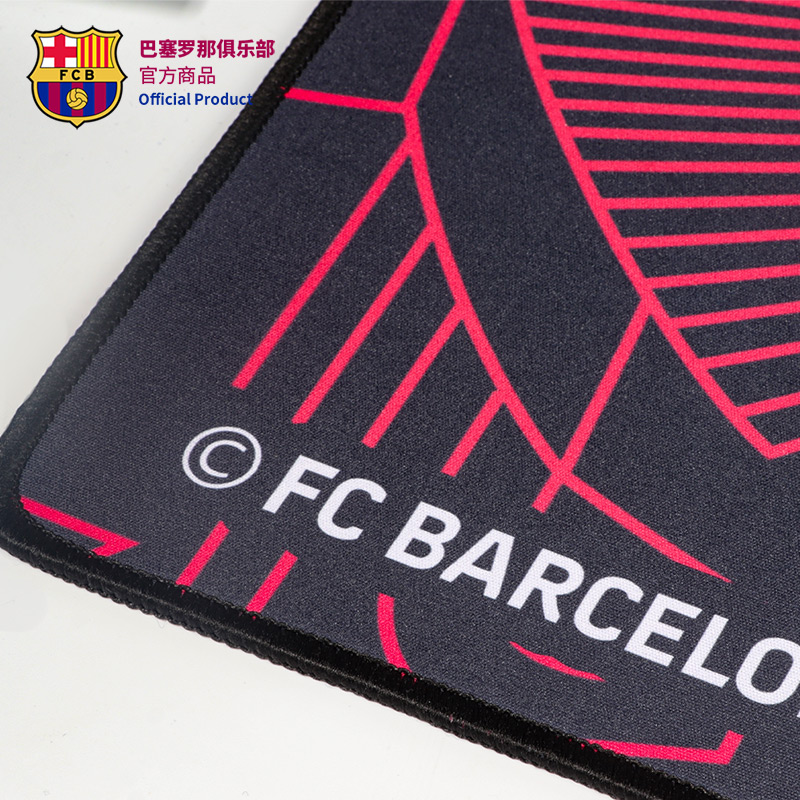 巴塞罗那俱乐部官方商品丨巴萨国潮鼠标垫超大防滑电竞游戏垫桌垫-图3