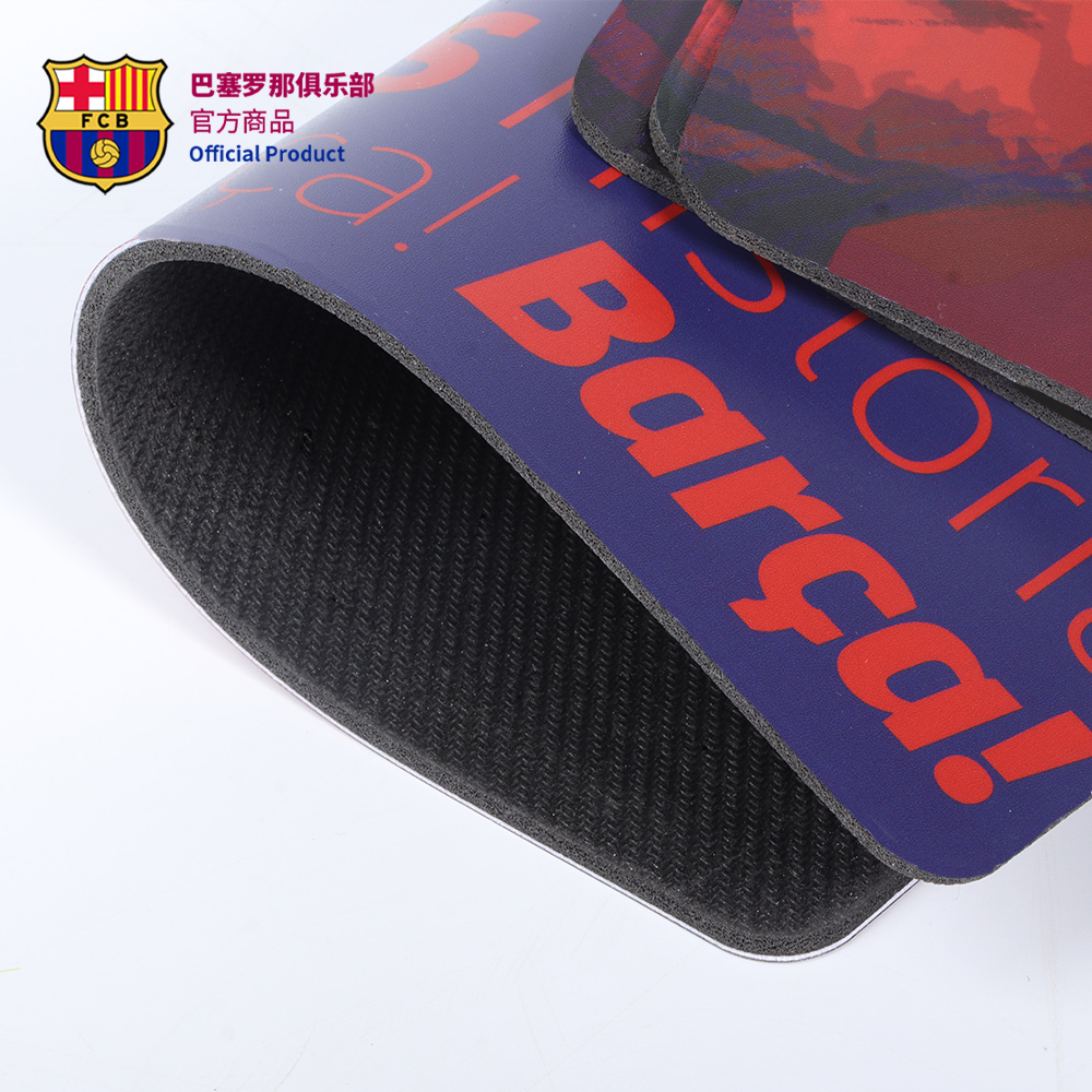 巴塞罗那俱乐部官方商品丨巴萨PVC橡胶小号防滑球星鼠标垫足球迷-图2
