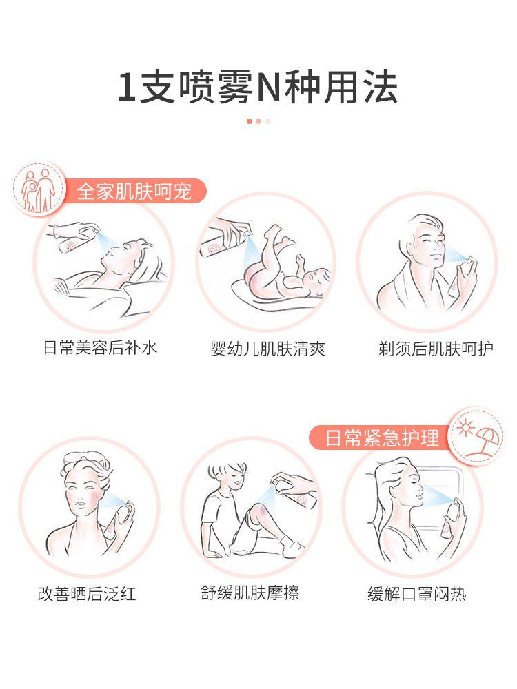 avene喷雾舒泉调理大喷敏肌爽肤水 s79漱口水